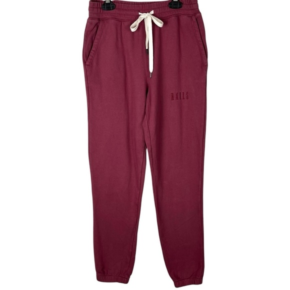 Rails Kingston Cranberry Jogger Sweatpants Size XS - Picture 4 of 16